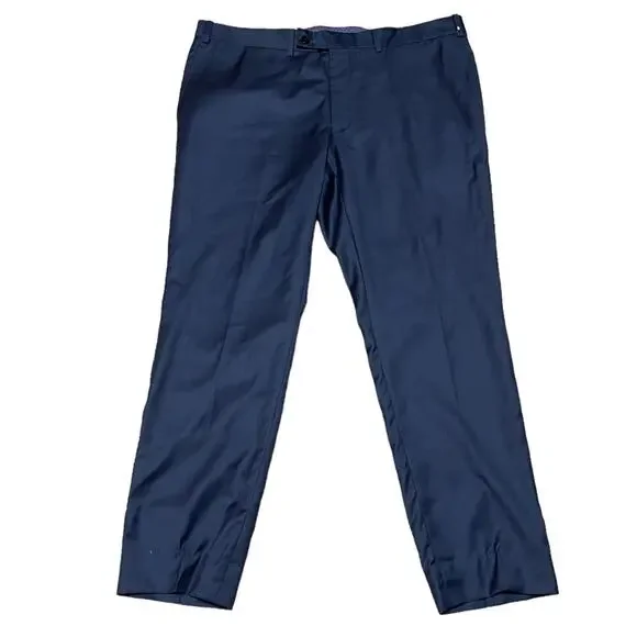 TED BAKER LONDON Men's Luxury Jones CT Dress Pants in Blue 40 x 30 NWOT